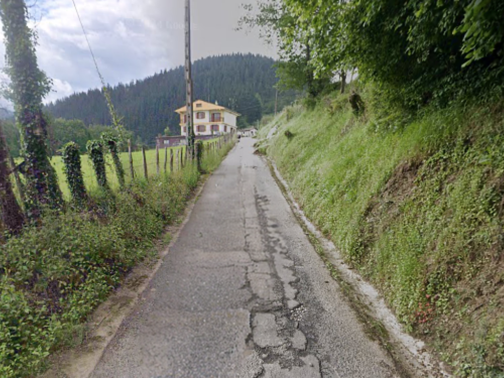Mejora del pavimento del camino entre Agerre e Izar Basopng