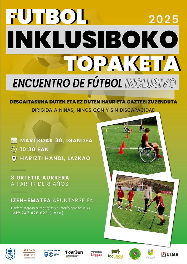 Futbol inklusiboko topaketa