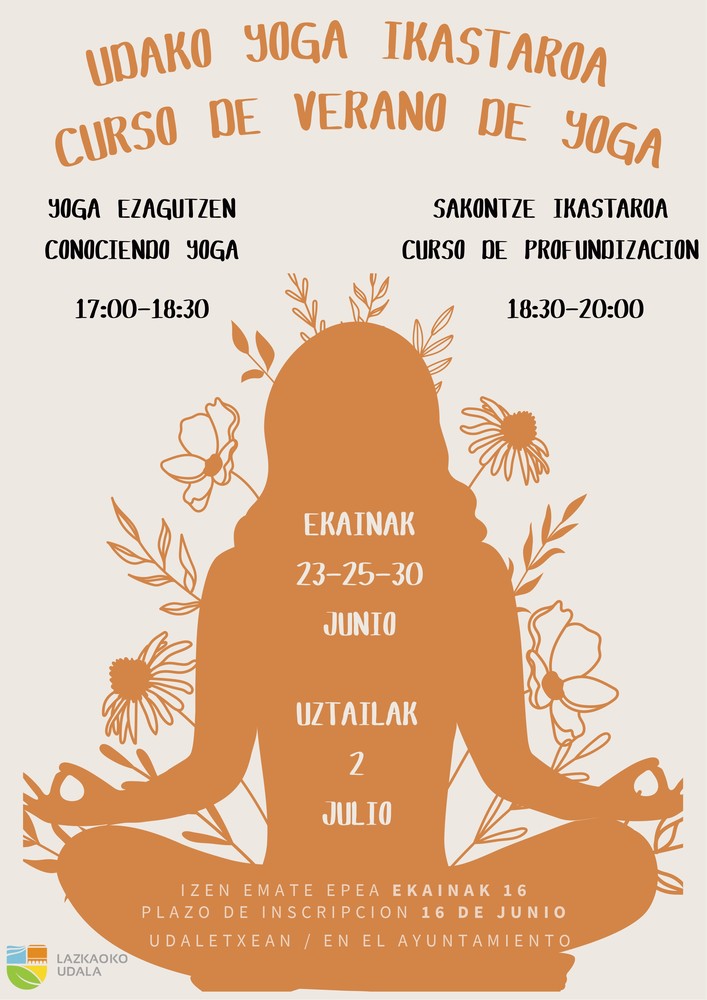 UDAKO YOGA IKASTAROA
