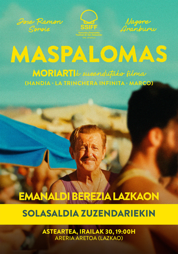 Maspalomas solasaldia zuzendariekin