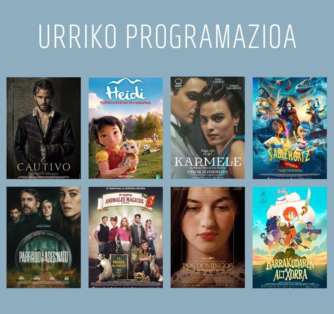 zinea urriko programazioa