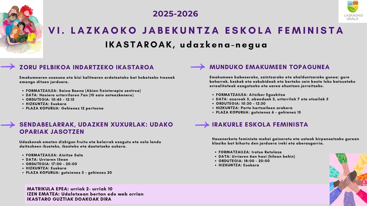 LAZKAO JABEKUNTZA ESKOLA 2025 2026