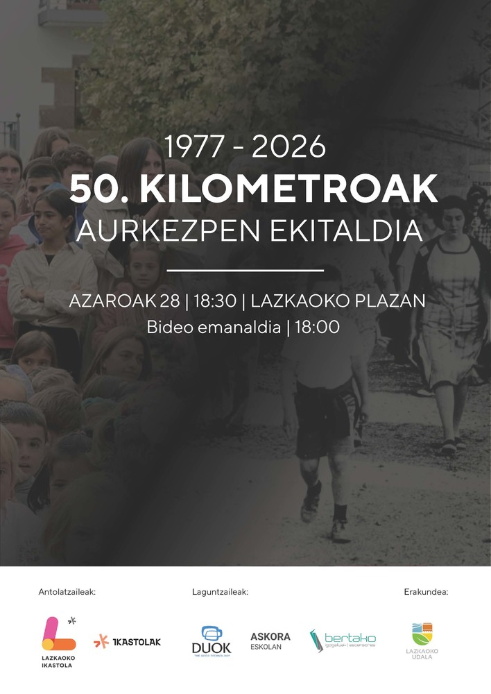 A28 Kilometroak 2026 aurkezpena