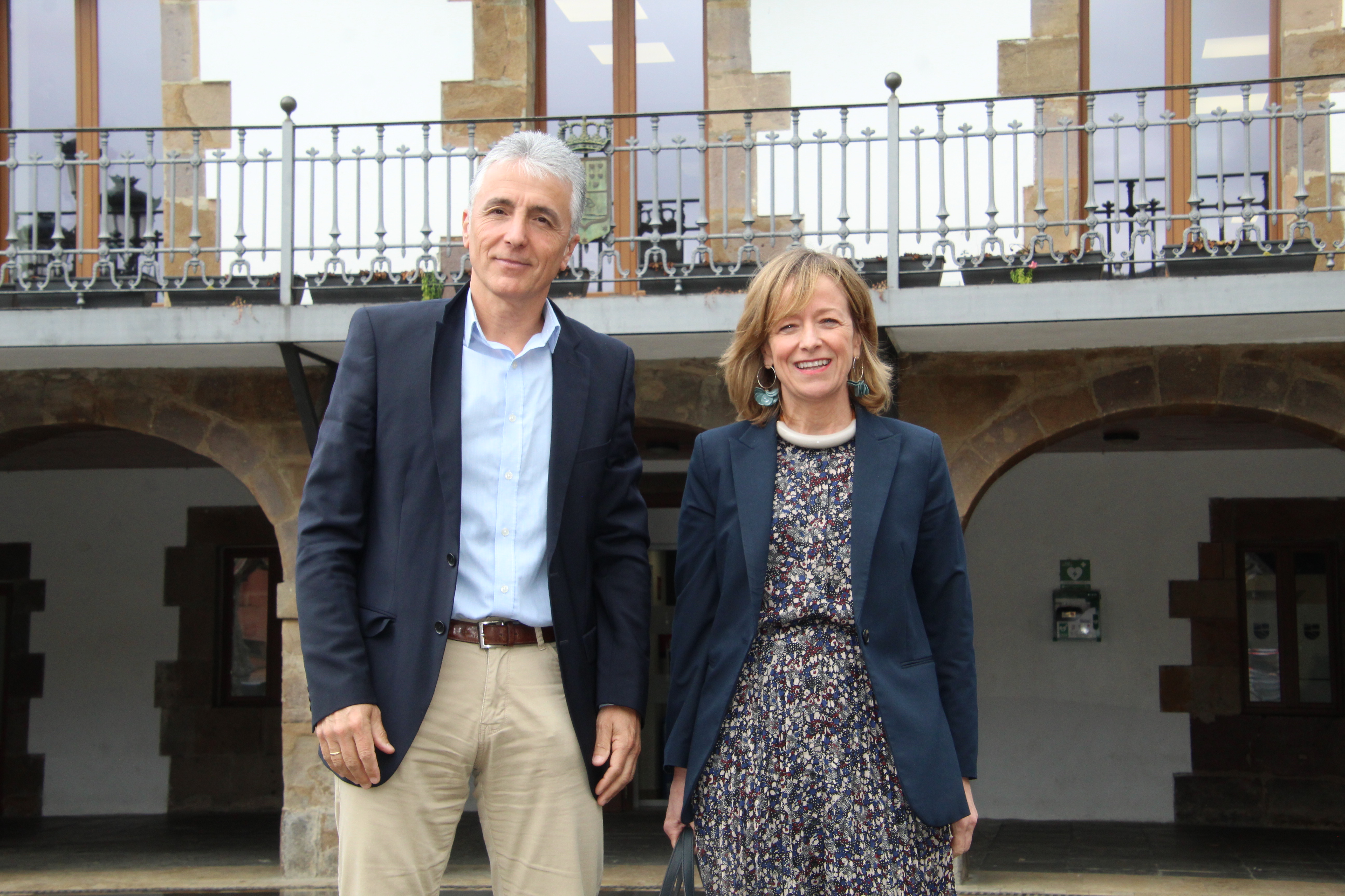 Eider Mendoza eta Kepa Zubiarrainen arteko bilera 1