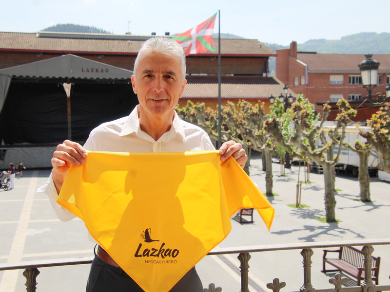 Kepa Zubiarrain, Lazkaoko alkateak, jaiak errespetuz eta alaitasunez bizitzera deitzen du, herritar zein bisitarien parte-hartzea gonbidatuz