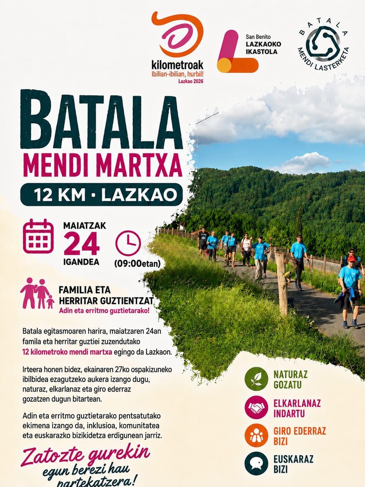 Batala Mendi Martxa maiatzak 24