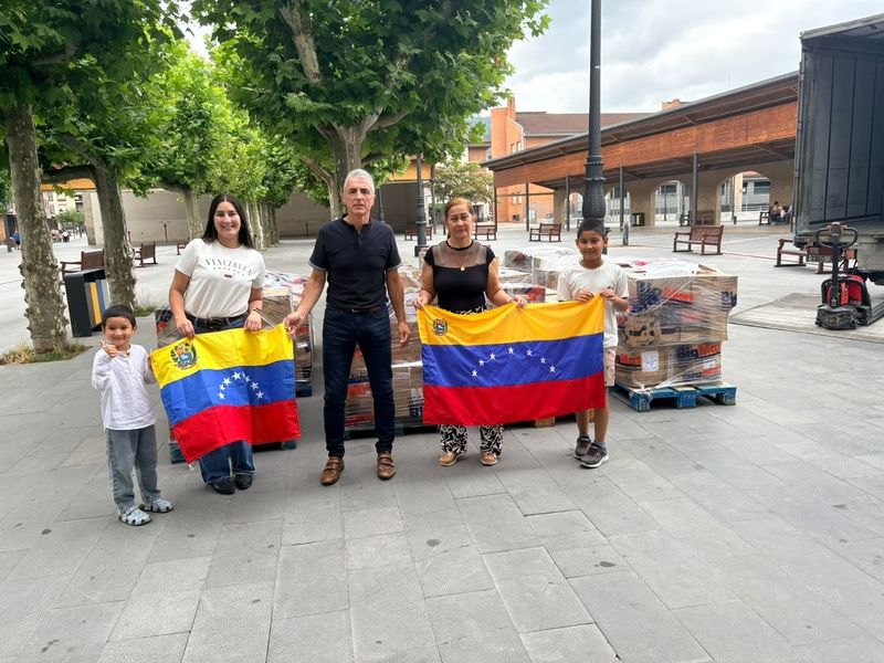 Lazkaoko Udalak herritarren elkartasuna eskertu du Venezuelari laguntzeko bilketan Lazkaoko Udalak herritarren elkartasuna eskertu du Venezuelari laguntzeko bilketan